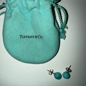 Tiffany & Co. Blue Stud Earrings